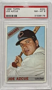 1966 Topps - Joe Azcue #452 PSA 8 - Picture 1 of 2