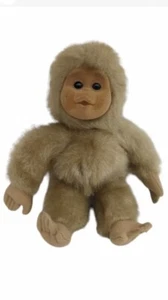 Vintage Hosung Little Monkey Lost Chimp Monkey Rare Small Soft Plush Toy Beanie - Picture 1 of 6