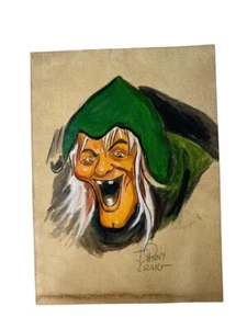 Johnny CRAIG - PAPER PAINTING - EC Artists of the 1950's - SIGNED - Picture 1 of 2
