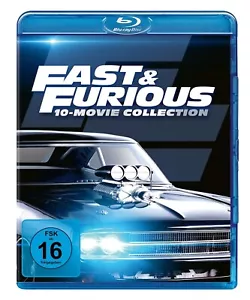 Fast & Furious - 10-Movie-Collection Blu-ray BOX NEU OVP - Bild 1 von 1