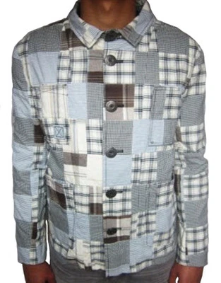 Camisa/chaqueta para hombre Elvis Jesus Groenlandia a cuadros (EJTP020) Foto 1 de 2