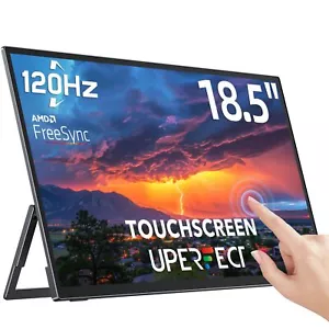 UPERFECT Touchscreen Monitor 120Hz Gaming Monitor 18.5" USB-C Portable Monitor - Picture 1 of 12