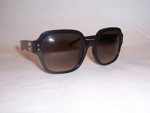 NUEVAS GAFAS DE SOL TORY BURCH TY 7143U 170913 NEGRAS/MARRONES 56 MM AUTÉNTICAS - Imagen 1 de 7