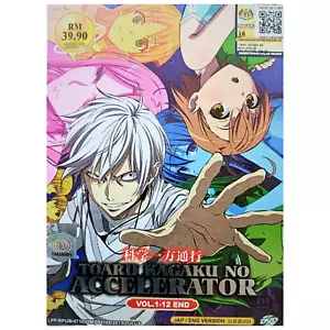 Anime DVD Toaru Kagaku No Accelerator Vol.1-12 Ende Englisch Dub & Sub alle Regionen - Bild 1 von 10