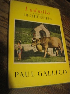 LUDMILA-A STORY OF LIECHTENSTEIN BY PAUL GALLICO-SIGNED BY BARON VON FALZ-FEIN - Picture 1 of 4