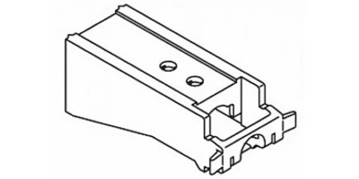 Silent Gliss Extra Long Bracket 3660 (pack of 4) - Image 1 of 2