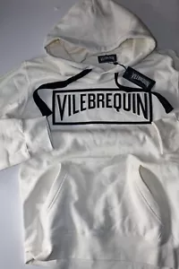 Sudadera con Capucha Logo Vilebrequin Martin Off White SUPER Ajuste Ajustado XXXL Euro - Imagen 1 de 6