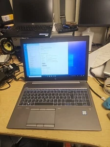 HP ZBook 15 G6 i7-9850H @2.60GHz, 32GB RAM, 512GB NVME, NVidia Quadro T1000.(1) - Picture 1 of 22