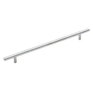 Amerock 256mm (10-1/16") CTC Stainless Steel Kitchen Bar Pull BP19013SS - Picture 1 of 11