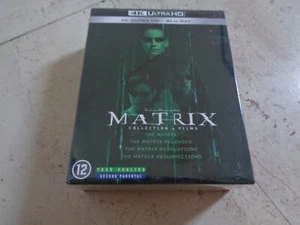 THE MATRIX COLLECTION 4 FILM 4K Ultra-HD Blu-Ray 11 DISC BOXSET UHD Keanu Reeves - Picture 1 of 5