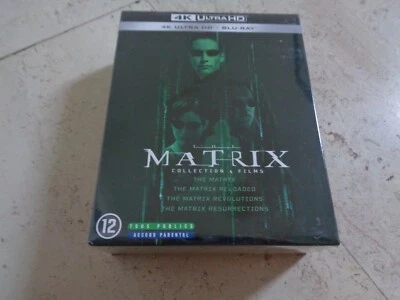 THE MATRIX COLLECTION 4 FILM 4K Ultra-HD Blu-Ray 11 DISC BOXSET UHD Keanu Reeves - Image 1 of 4