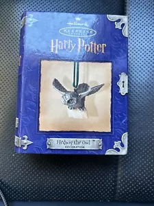 Hallmark Keepsake Harry Potter Hedwig the Owl 1.25" Pewter Ornament 2000 2 - Picture 1 of 8