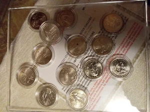 2009 UNITED STATES QUARTER COLLECTION -- WITH CASE -- U S COMMEMORATIVE GALLERY - Picture 1 of 5
