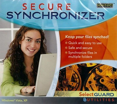 SelectGuard Secure Synchronizer * PC Windows 10 / 8 / 7 / Vista XP * Brand New - Image 1 of 2