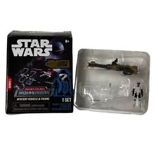 Star Wars Micro Galaxy Squadron Biker Scout & Speeder Bike Set Series 1 AQV- F