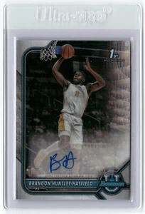 1st Bowman 2022 cromo U novato onda automática #BH Brandon Huntley-Hatfield/199 - Imagen 1 de 2