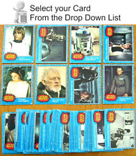 1977 Star Wars TOPPS Trading Cards Blue Series 1- Your Choice 66 Card/11 Sticker