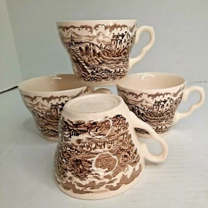 EIT Made In England - 4er Set Teetassen braun SCHÖN! - Bild 1 von 9