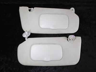 OEM 07-17 Jeep Compass Patriot Driver & Passenger Sun Visor Pair Set Light Gray✅ - Image 1 of 4