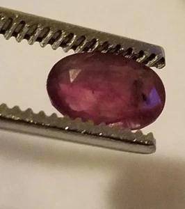 1.51 Ct Kashmir Natural Purple Sapphire Oval Shape Unheated Loose Gemstone - Picture 1 of 5