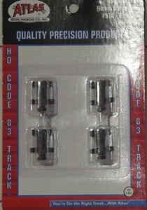 Atlas HO Scale 518 Code 83 Bumpers 4 Pack - Imagen 1 de 1