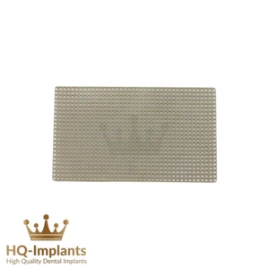 Placa de membrana de malla de titanio GBR 36x22x0,1 mm guiada regeneración dental - Imagen 1 de 2