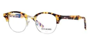 New Cutler and Gross CG1333 002 Round Yellow Havana Eyeglasses Authentic - Picture 1 of 2