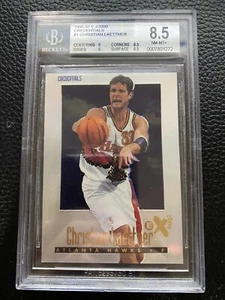 1996 1997 NBA SKYBOX E X2000 #1 CREDENTIALS INSERT CHRISTIAN LAETTNER GRADE 8.5 - Picture 1 of 2