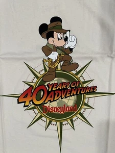 Vintage 1995 Disney Designs “40 Years Of Adventure” Mens T Shirt Sz XL Brand NEW - Picture 1 of 10