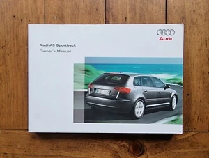 AUDI A3 SPORTBACK (2005 - 2008) Owners Manual / Handbook - Picture 1 of 3