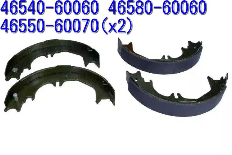 Toyota Genuine FJ Cruiser 4Runner Sequoia Parking Brake Shoe Set OEM Car Parts - Image 1 of 1