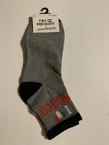 Calcetines de cuarto de igualdad tru I love Mexico Nuevos con etiquetas - Imagen 1 de 4