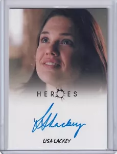 2012 Heroes Archives Autograph Trading Card Lisa Lackey as Janice Parkman - Picture 1 of 2