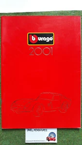 CATALOGUE BURAGO 2001 voitures miniatures de collection à échelle 1/18 1/24 1/43 - Imagen 1 de 3