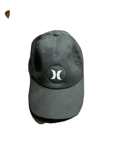 Hurley Big Boys Youth Iconic Logo Baseball Cap Hat Black 8/20 - Picture 1 of 5