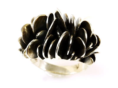 Rabinovich Denmark Ring Weite 57 Wilderness 925 Sterling Silber geschwaerzt - Bild 1 von 3