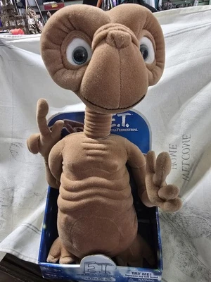 Peluche parlante vintage 2001 Toys R Us exclusivo E.T The E-T 12". ¡Funciona! Nuevo. Foto 1 de 4