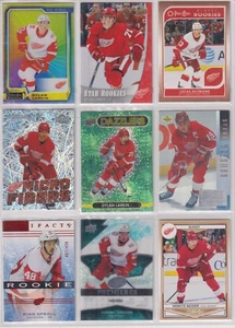 Detroit Red Wings Lot 9 Larkin Raymond Seider Kane OPC Dazzlers Rookie Numbered - Bild 1 von 2