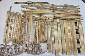 768 gms 1/20th 10K GF Watch Bands for resale or gold recapture - Picture 1 of 10
