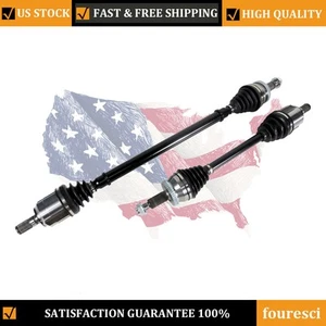 Pair Front CV Axle Assembly For Hyundai Sonata 2015-2019 Kia Optima 2016-20 2.4L - Picture 1 of 16