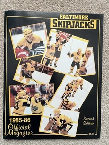 Baltimore Skipjacks 1985-86 Official Magazine Hockey - Picture 1 of 2