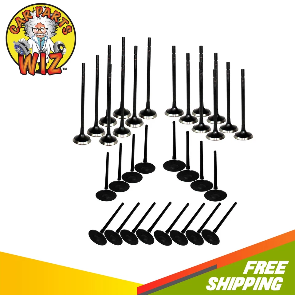 发动机排气进气阀套件适用于 00-06 福特林肯 LS Thunderbird 3.9L 32V — 第 1/1 张图片