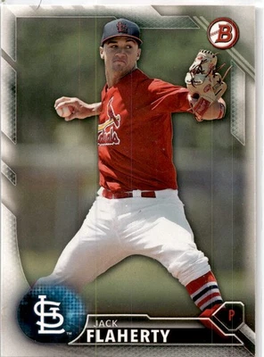 2016 Bowman BASEBALL Prospects Jack Flaherty #BP89 - Image 1 of 2