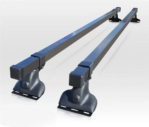 Rack Bars 2 Bar System To Fit Volkswagen VW Transporter T6 Caravelle 2015-2019 - Picture 1 of 9