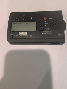 Korg CA-30 Chromatic Tuner Tested And Working Great Condition - Picture 1 of 4