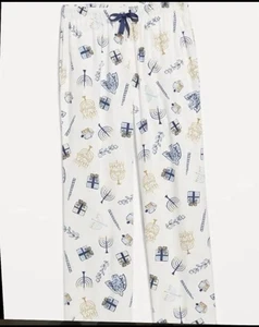 Pantalones de pijama de franela para mujer Old Navy en Hanukkah talla S - Imagen 1 de 6