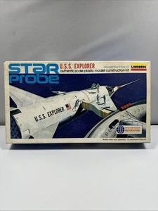 Lindberg 1148 Star Probe USS Explorer 1:200 Scale Model Kit Vintage 1976 - Picture 1 of 16