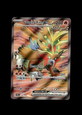 SV05: Temporal Forces #188/162 Gouging Fire ex - Image 1 of 2