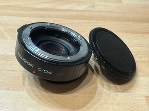 Soligor C/D4 AF C D4 AF Tele Converter N/AF 1.7x 1.7 X -- Nikon AF - Picture 1 of 5