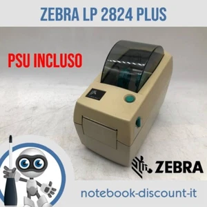 Zebra LP2824 PLU Direct Thermal Printer Etichette SERIALE USB + PSU GENUINE - Foto 1 di 9